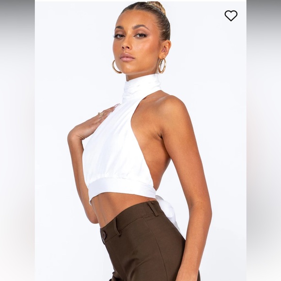 Princess Polly PAITYN TOP WHITE - Picture 3 of 6